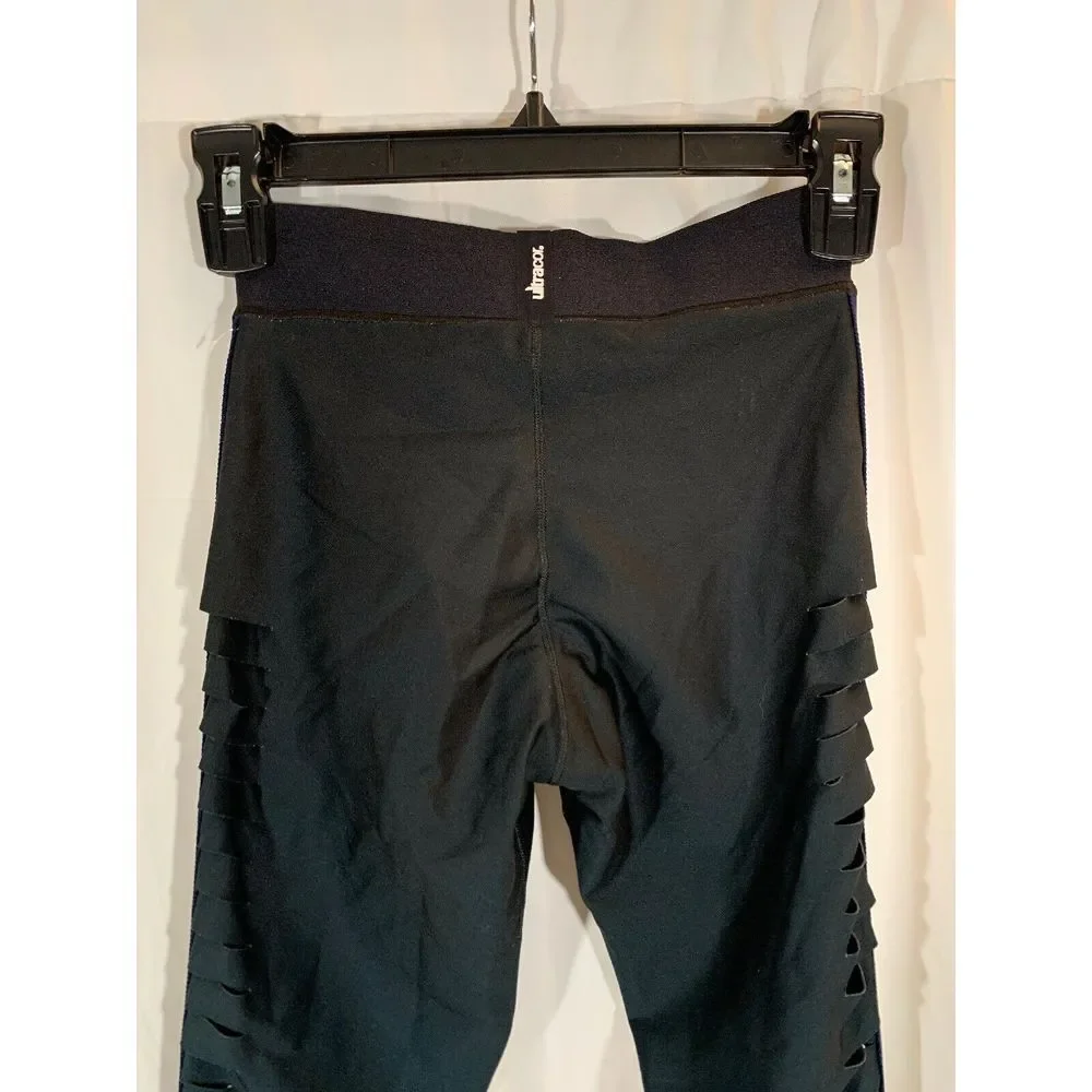 EUC UltraCor Ultra Silk Slash Collegiate Legging in Gradient Teal [SZ XS ] #2368